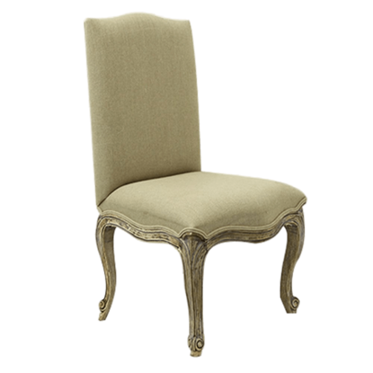 French Linen Dining Chair