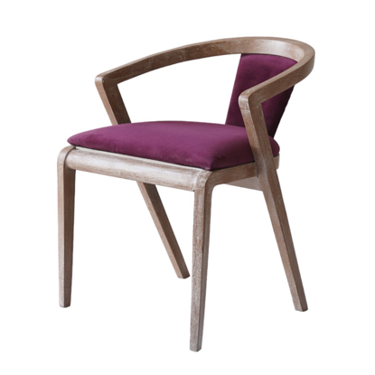 Elegant Solid Wood Arm Chair